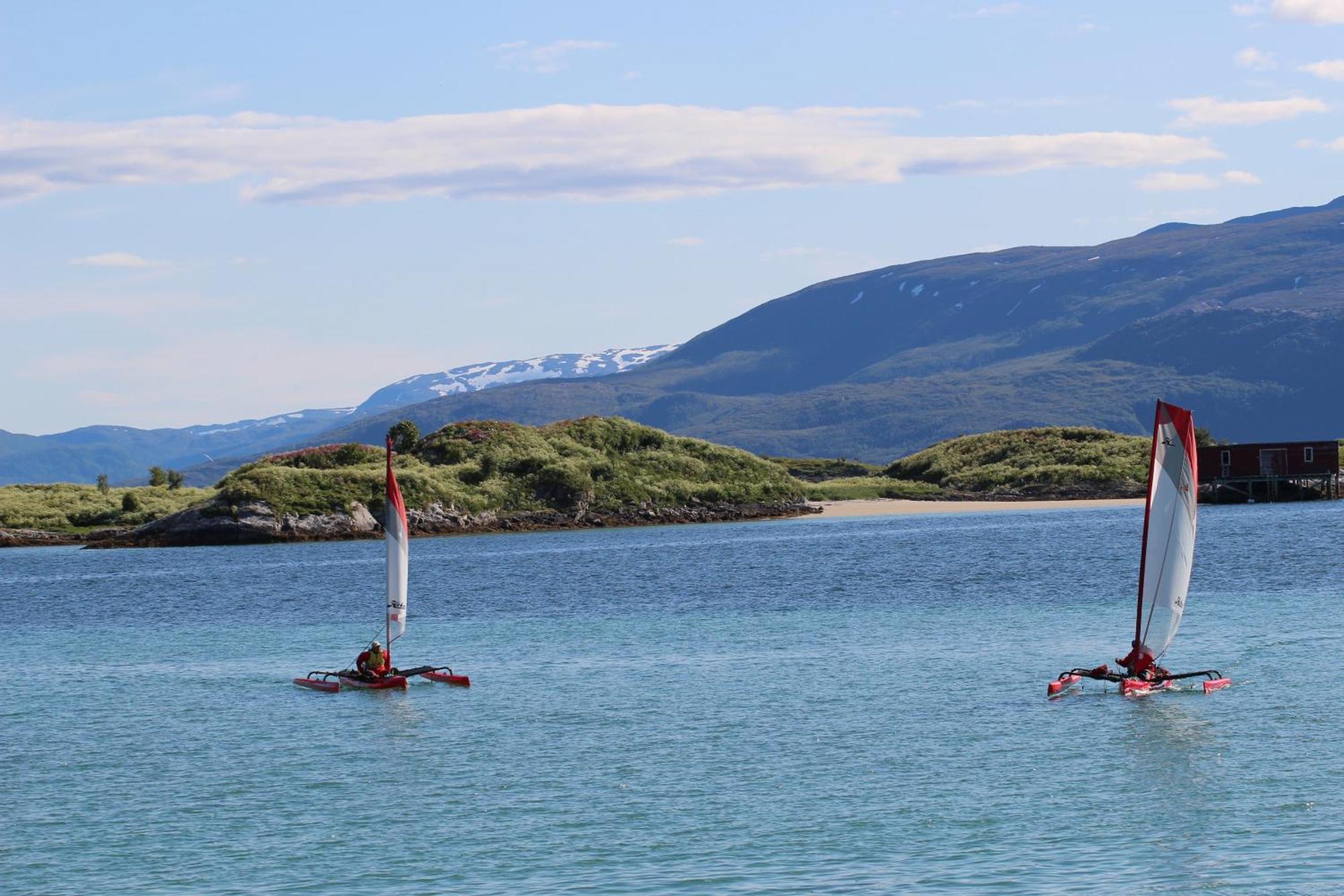 Ecolodge Bathuset 69Nord Sommarøy 외부 사진